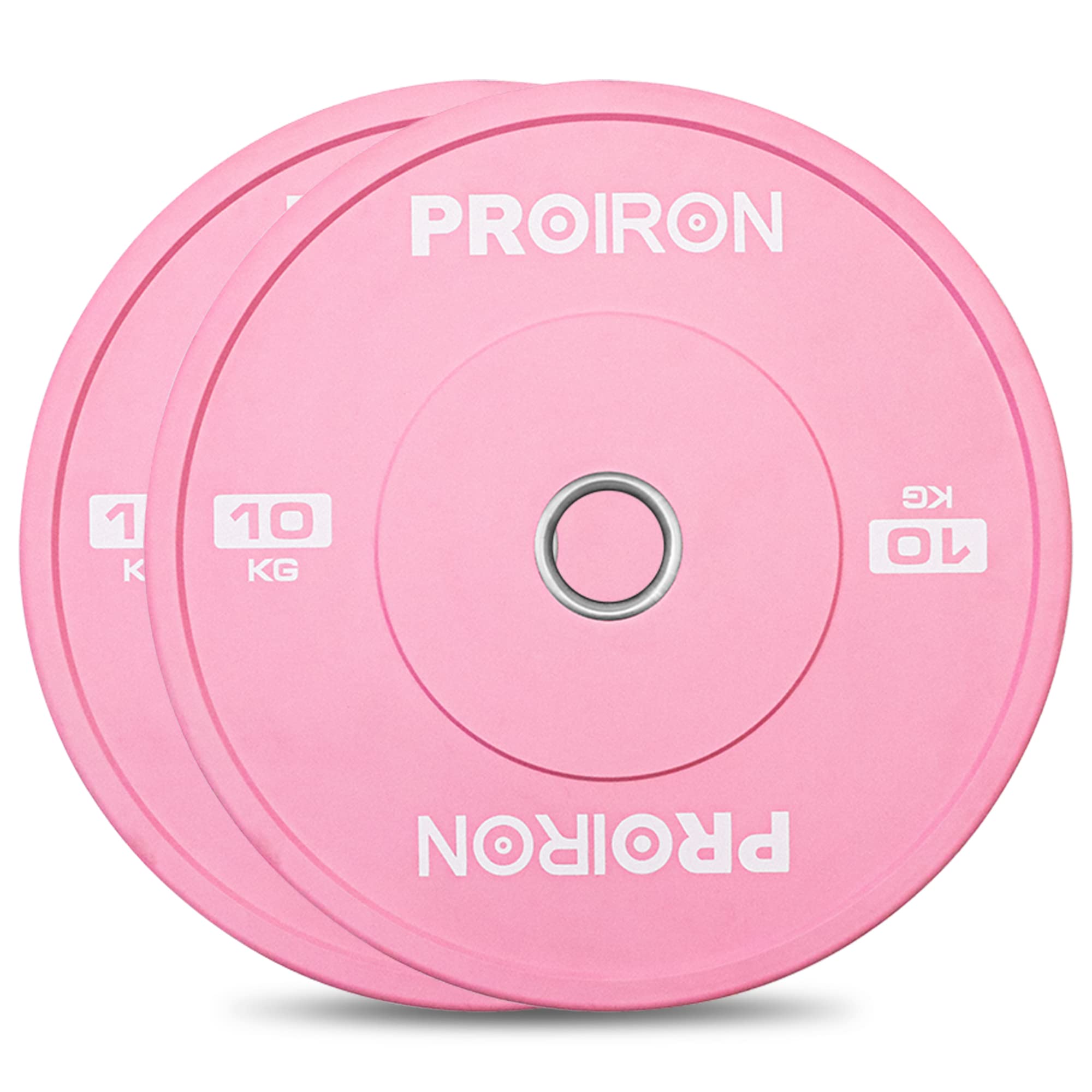 PROIRON ダンベル プレート バーベル プレート オリンピック 穴径50ｍｍ 10kg 2個セット 筋トレ プレート セット【生活応援】