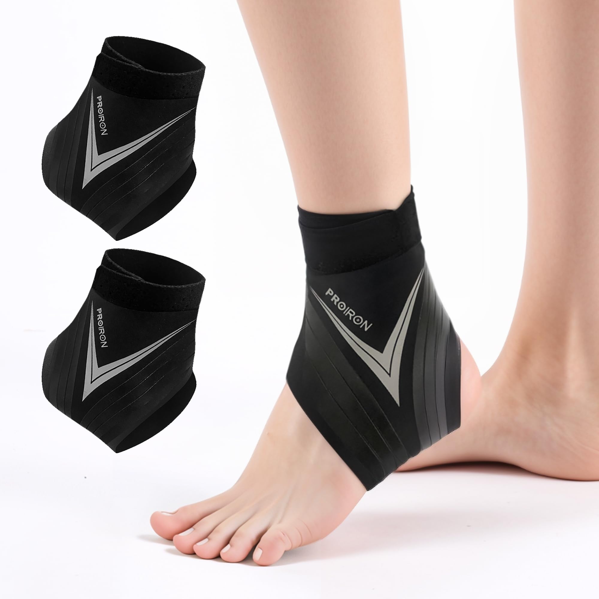 DONJOY 足首用サポーター DRYTEX ブラック　左脚用　24〜26センチ 楽天市場】PROIRON 足首サポーター バンテリンサポーター 足の甲