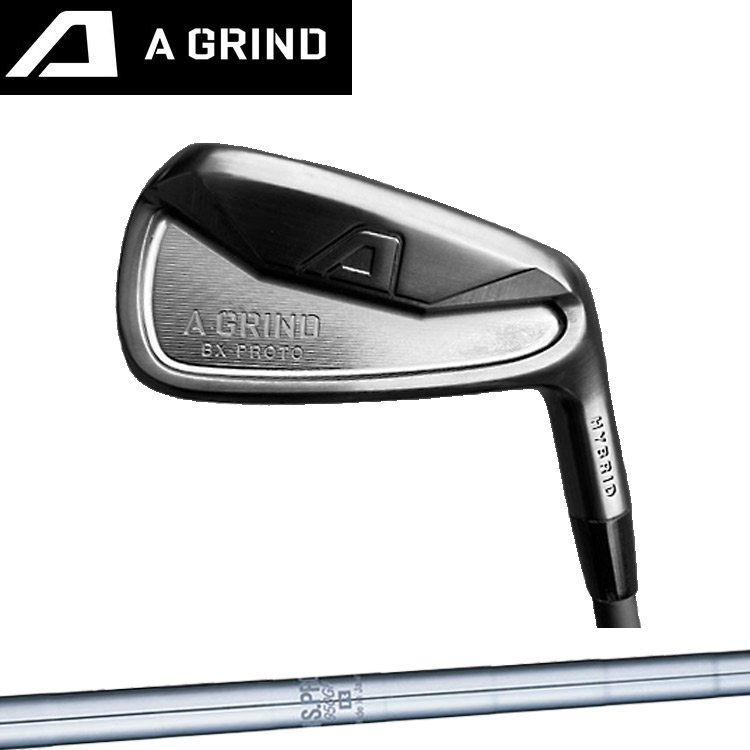【A GRIND/A噛みくだく】A GRIND BX PROTO HYBRID IRON アイアン型ありがた味N.S.PRO950GH スチール写真立て坑 スポーツ・アウトドア-クラブ