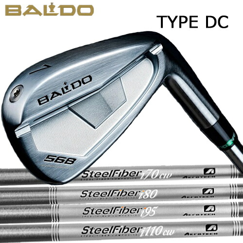 【BALDO／バルド】 2023 COMPETIZIONE 568 FORGED DC IRON【TYPE DC】 TOUR SATIN仕上げ キャビティ ツアーサテン仕上げ ６本セット（＃５～９、ＰＷ） SteelFiber i テーパーシャフト(スチールファイバー)カーボンシャフト