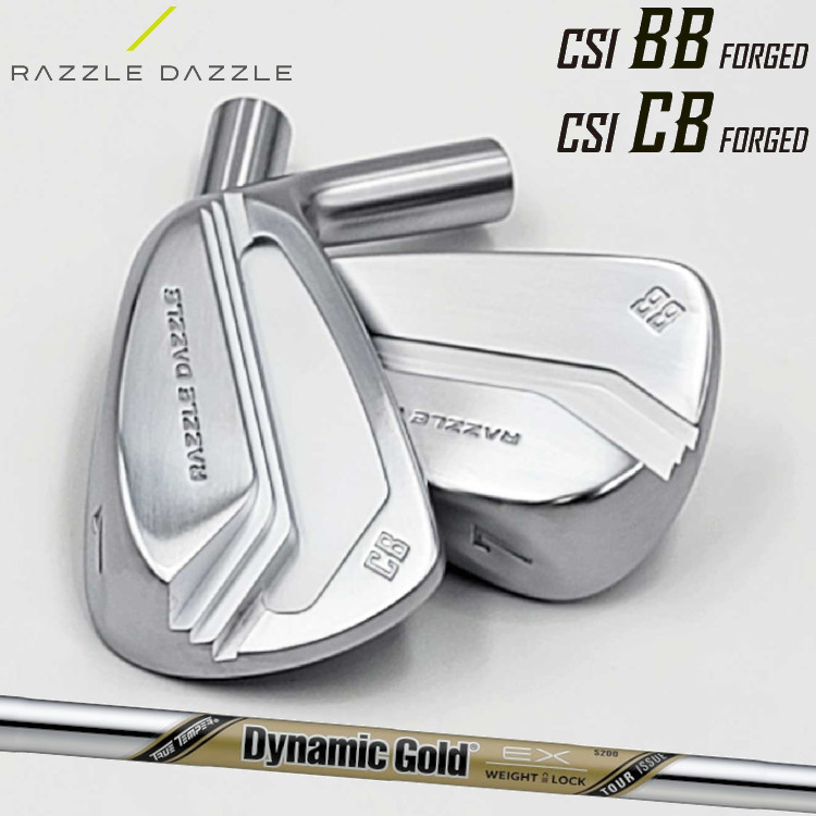 チャンプ！ RAZZLE DAZZLE CSI-S ラズルダズルアイアン 楽天市場】【RAZZLE DAZZLE／ラズルダズル】CSI-BB / CSI-CB FORGED