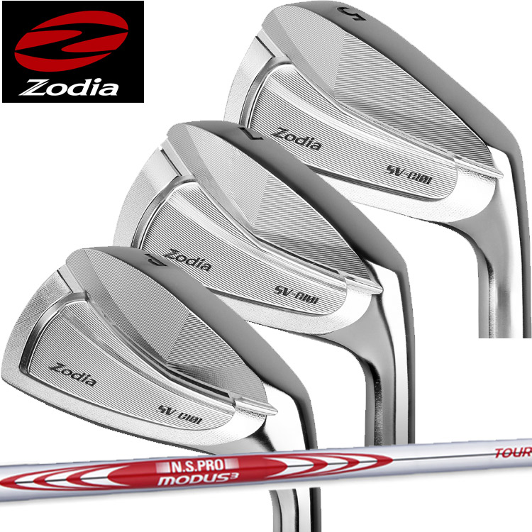 【楽天市場】【Zodia/ゾディア】【右用】SV-C101 アイアン６本セット（＃５〜９、ＰＷ）N.S.PRO MODUS3 TOUR 105  モーダス3 ツアー１０５スチールシャフト : スズキゴルフオンライン