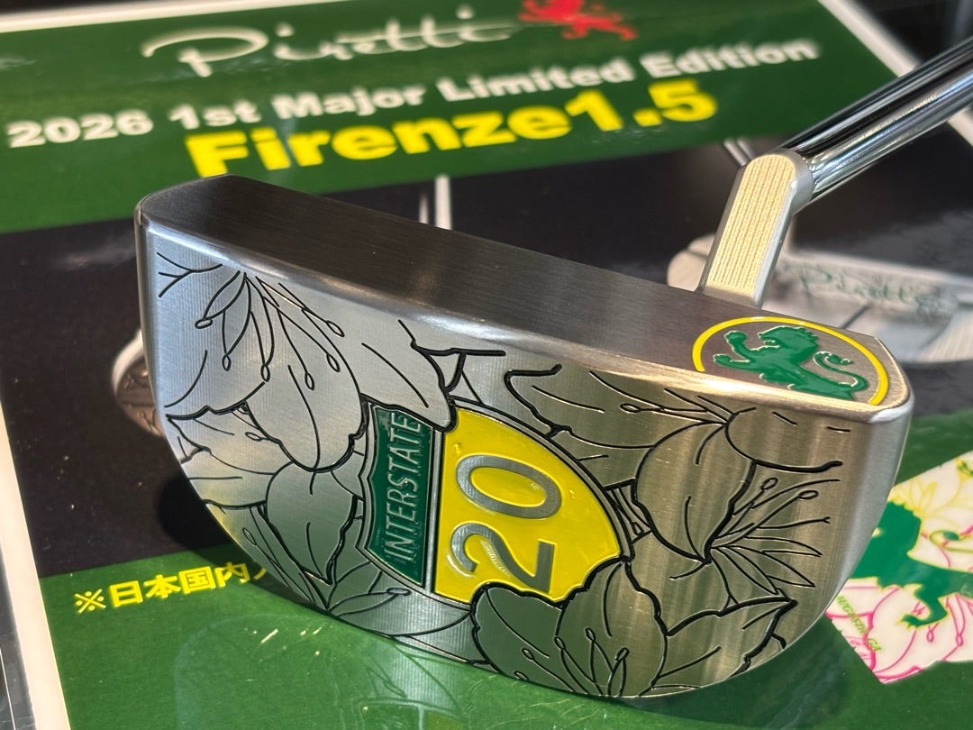 【Piretti／ピレッティ】2026 1st Major Limited EditionFirenze1.5パターマスターズ押さえるひな形国内入荷30本