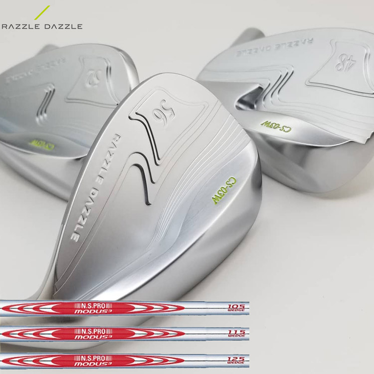 【RAZZLE DAZZLE／ラズルダズル】CS-03W　ウェッジN.S.PRO MODUS3 WEDGE 105/115/125（モーダスウェッジ）シャフト｜スズキゴルフオンライン 26,455円