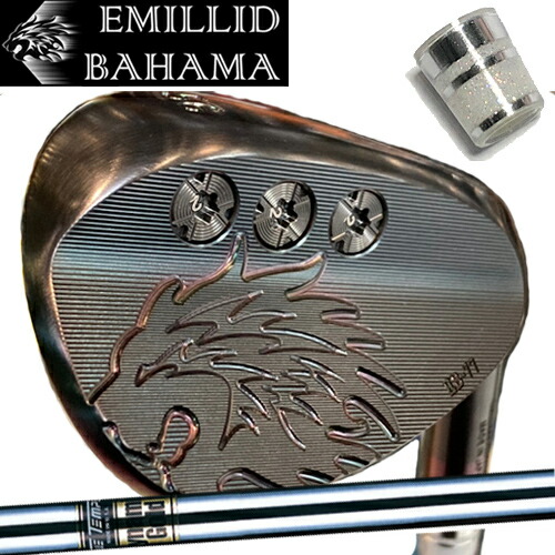【EMILLID BAHAMA／エミリッドバハマ】 EB-77 ウェッジ Dynamic Gold（ダイナミックゴールド）スチールシャフト