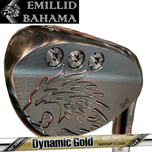 【EMILLID BAHAMA／エミリッドバハマ】 EB-77 ウェッジDynamic Gold EX TOUR ISSUE（ダイナミックゴールド EX ツアーイシュー）スチールシャフト｜スズキゴルフオンライン
