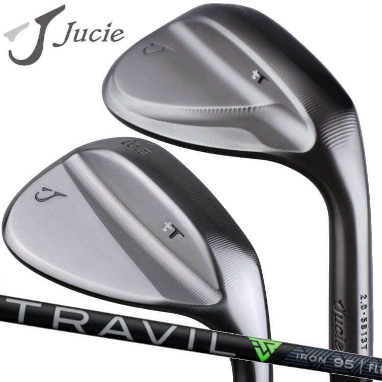 【JUCIE/ジューシー】tTウェッジ2.0 /tTウェッジ Wedge ノーメッキ・スモーキー仕上げFUJIKURA TRAVIL IRON フジクラ トラビルアイアン トラヴィル カーボンシャフト|スズキゴルフオンライン