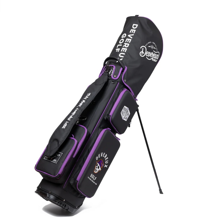 【DEVEREUX GOLF/デヴァローゴルフ】DVG DEEP side POCKET CBキャディバッグ  075762810【貨物輸送無料 即納】