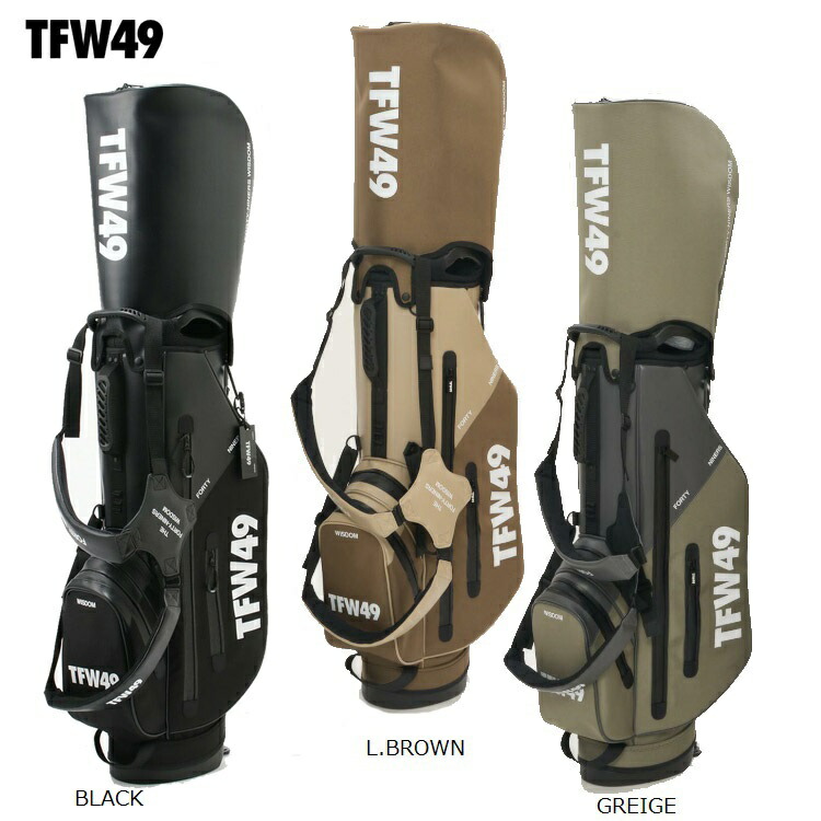 ※値下げ交渉⭕️【TFW49】 キャディバック スタンド式 9.5型 TFW49 キャディバッグ スタンド 9.5インチ ゴルフバッグ レア