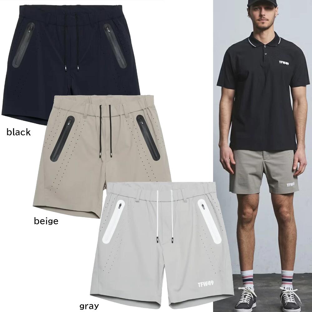 【TFW49/ティーエフダブリューフォーティーナイン】T072610019LUXURY Tech Shorts ショートパンツUVカット・接触冷感・ストレッチ・撥水|スズキゴルフオンライン