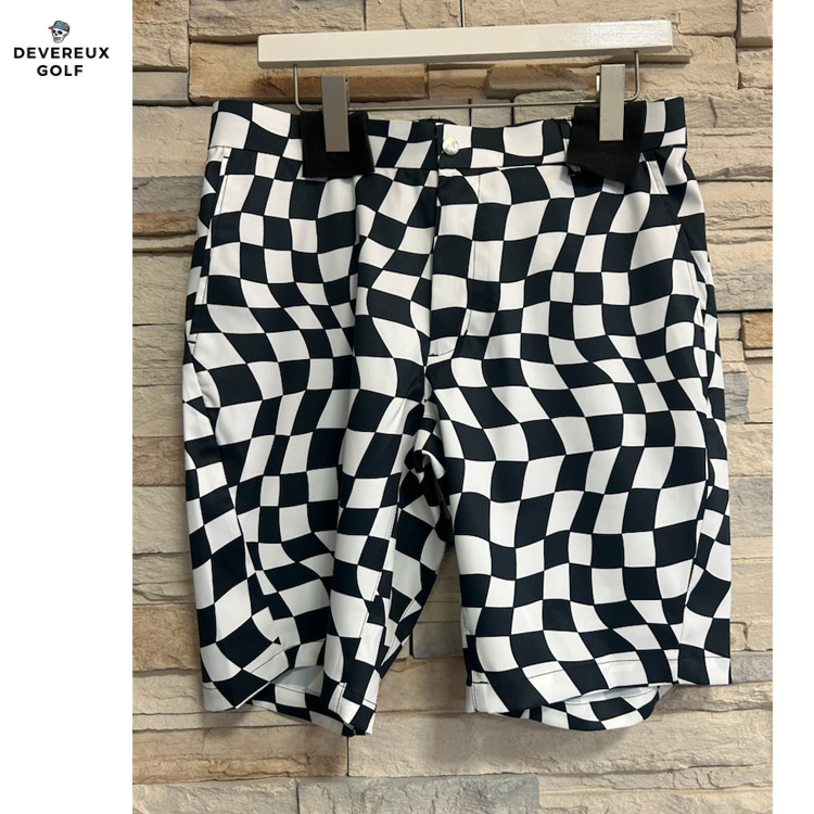 デヴァローゴルフ　ハーフパンツ　サイズXL チェッカーショートパンツ 楽天市場】DEVEREUX GOLF デバローゴルフ MENS SWEAT SHORTS