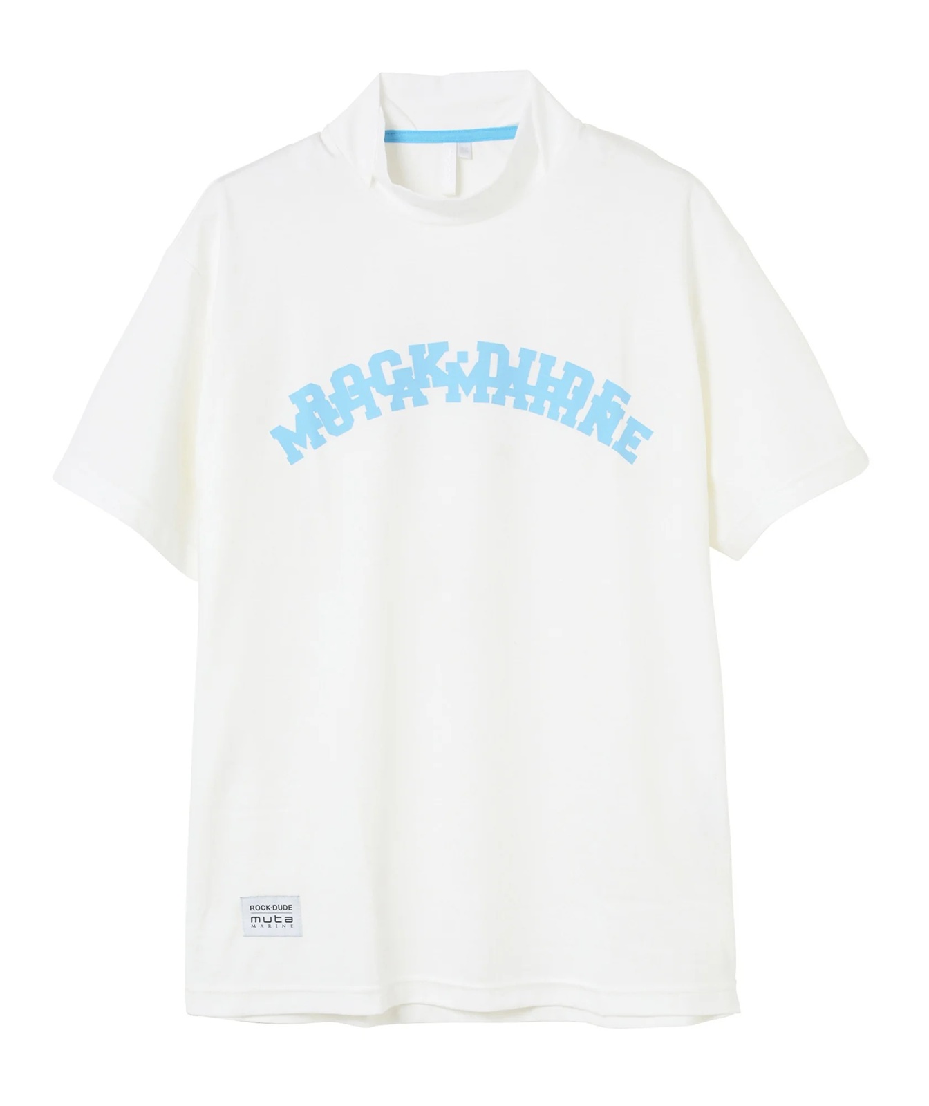 【ROCK・DUDE／ロックデュード】11-104309【RD】コラボアーチロゴモックシャツ