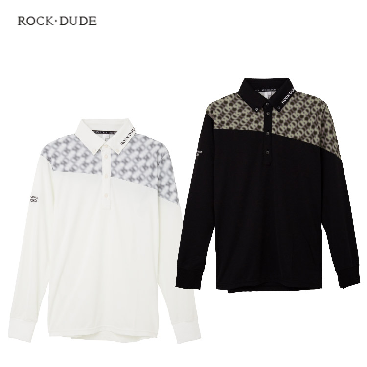 【ROCK・DUDE／ロックデュード】11-140105【RD】フェードロゴＢＤポロ｜スズキゴルフオンライン
