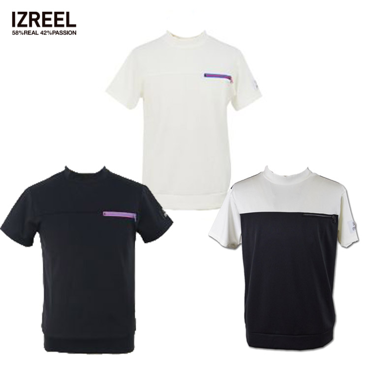 【IZREEL/イズリール】Ny モックネックシャツ  izr23ss007