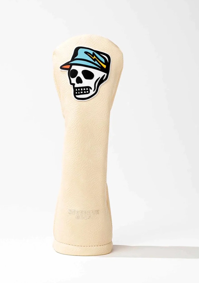 【DEVEREUX GOLF/デヴァローゴルフ】075754842Icon Skull Hybrid Head coverユーティリティーカバー ヘッドカバー|スズキゴルフオンライン