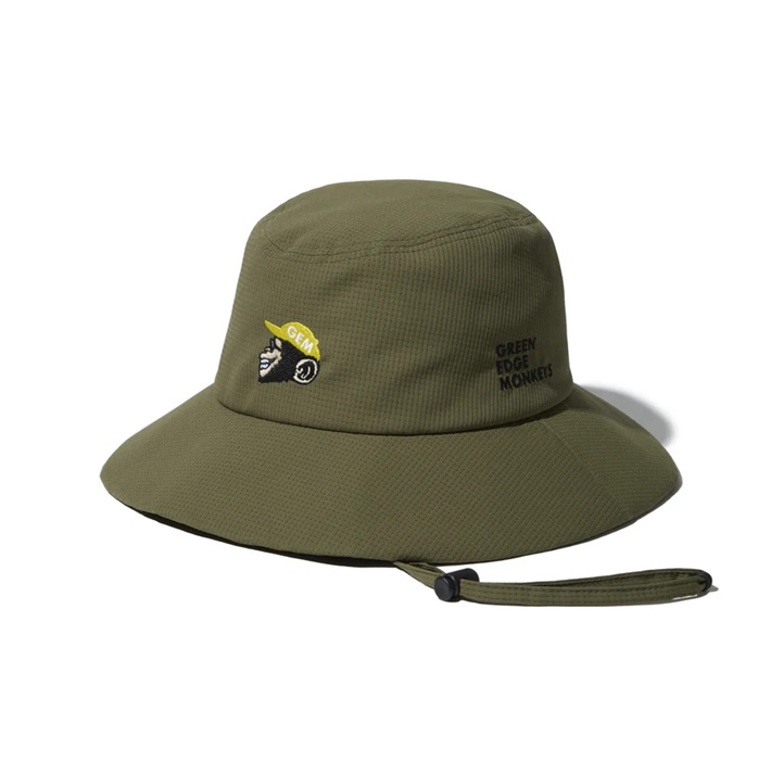 【GreenEdge Monkeys/緑であること端っこ モンキーズ】60357603ゴルフ かぶり笠 ユニ一発やる Bucket hat