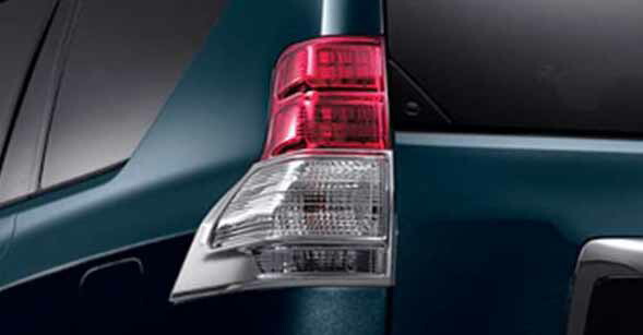 楽天市場】【トヨタ純正】 メッキリヤコンビガード ☆ランドクルーザー