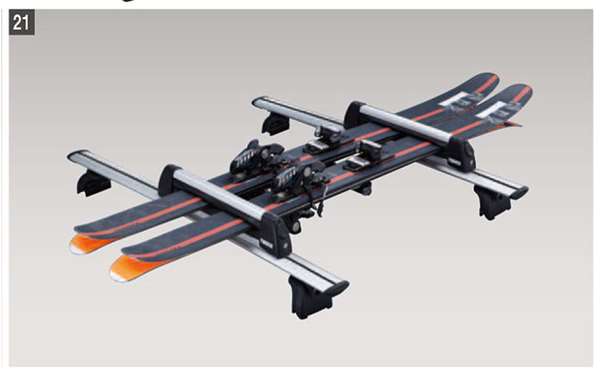 CX-KE キャリア　スキー　スノボー　アタッチメント 楽天市場】スキースノーボード専用キャリアセット マツダ CX-8 KG2P