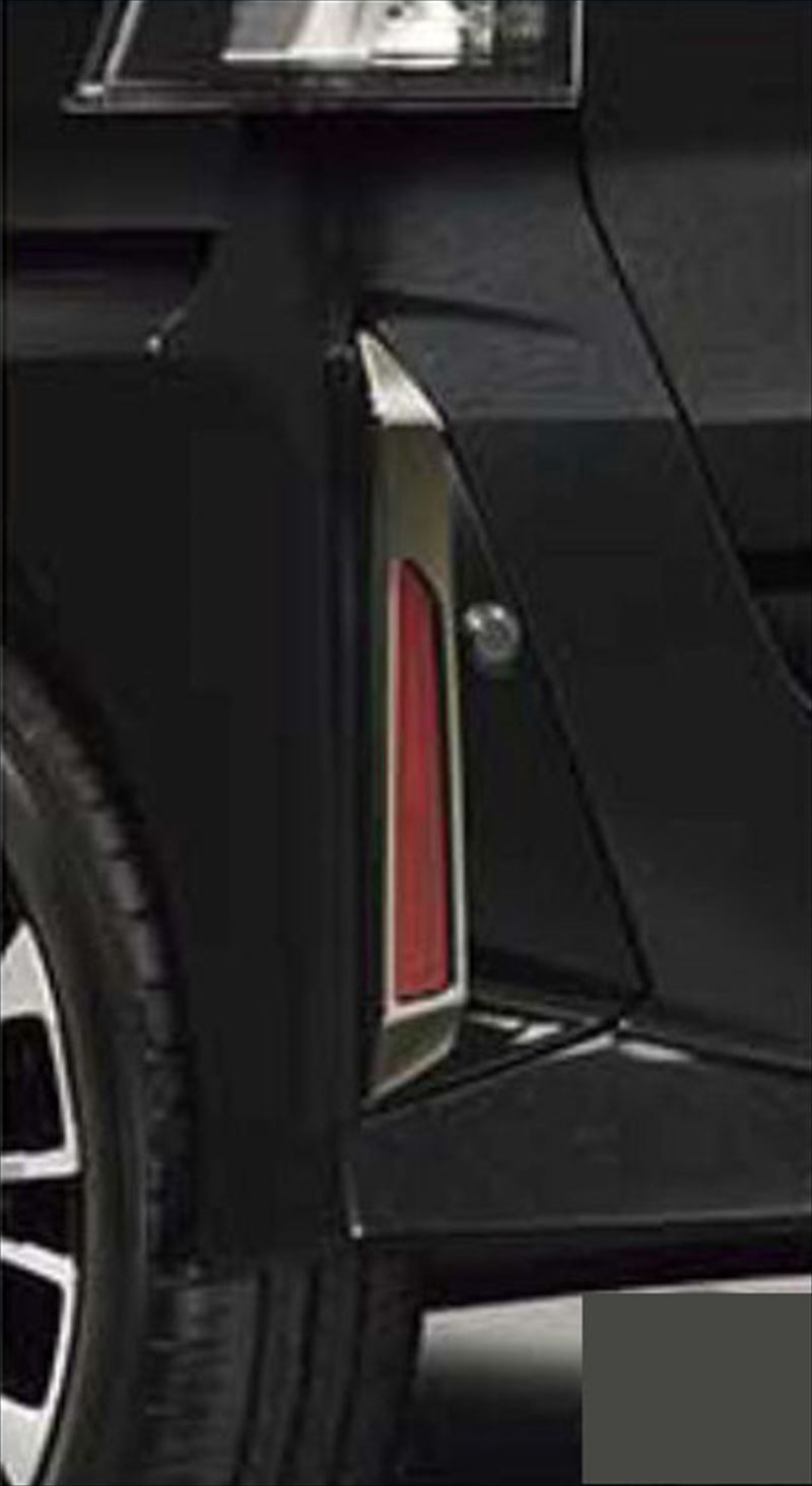 『タント カスタム』 純正 LA650S LA660S リヤリフレクターガーニッシュ（ダークブラックメッキ）（カスタム用） パーツ ダイハツ純正部品 メッキ オプション アクセサリー 用品 28,059円