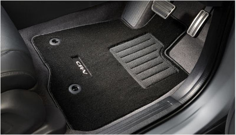 『CR-V』 純正 RS5 RS6 フロアカーペットマット（プレミアムタイプ） ※フロント・リアセット パーツ ホンダ純正部品 フロアカーペット カーマット カーペットマット オプション アクセサリー 用品｜株式会社　スズキモータース
