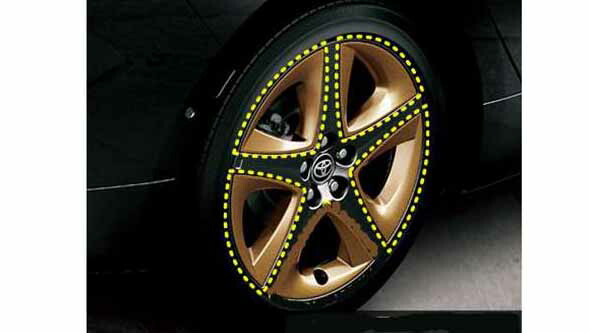 アクセントピース ブロンズ トヨタ(純正) ホイールアクセントピース ブロンズ のパーツ