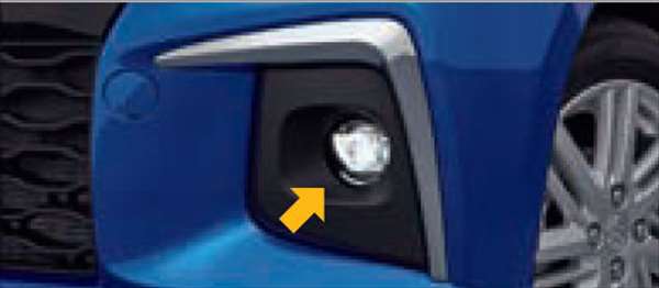 『ソリオ』 純正 MA37S MA27S LEDフォグランプのみ ※フォグランプベゼル別売 パーツ スズキ純正部品 フォグライト 補助灯 霧灯 オプション アクセサリー 用品