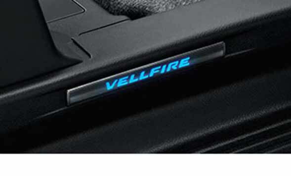 楽天市場】【トヨタ純正】 イルミネーション付スカッフプレートセット