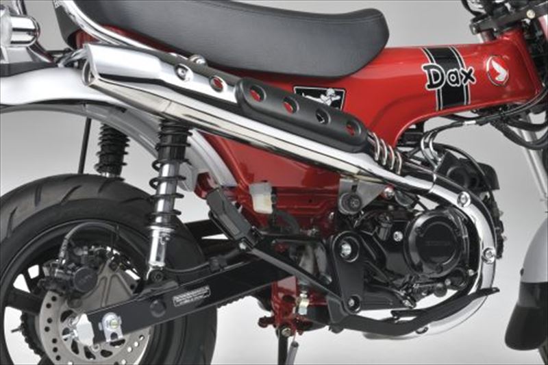 『ダックス125』 JB04 社外品 SP武川 スポーツマフラー(ノーマルルックスタイル) HONDA_2輪 パーツ 排気 パワーアップ 重低音 オプション アクセサリー 用品