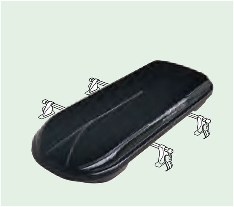『ステップワゴン』 純正 RP1 RP2 RP3 RP4 ルーフボックス（ロック付） ※アタッチメントのみ ※ベ―スキャリア別売 パーツ ホンダ純正部品 オプション アクセサリー 用品