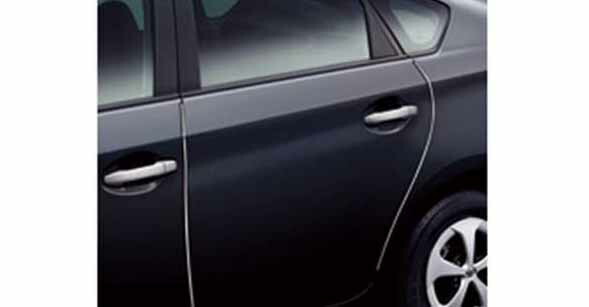 楽天市場】TOYOTA トヨタ 純正 ドアエッジプロテクター ステンレス製 1