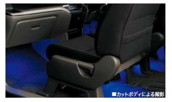 『ステップワゴン』 純正 RP1 フットライト フロント用 左右セット パーツ ホンダ純正部品 STEPWGN オプション アクセサリー 用品