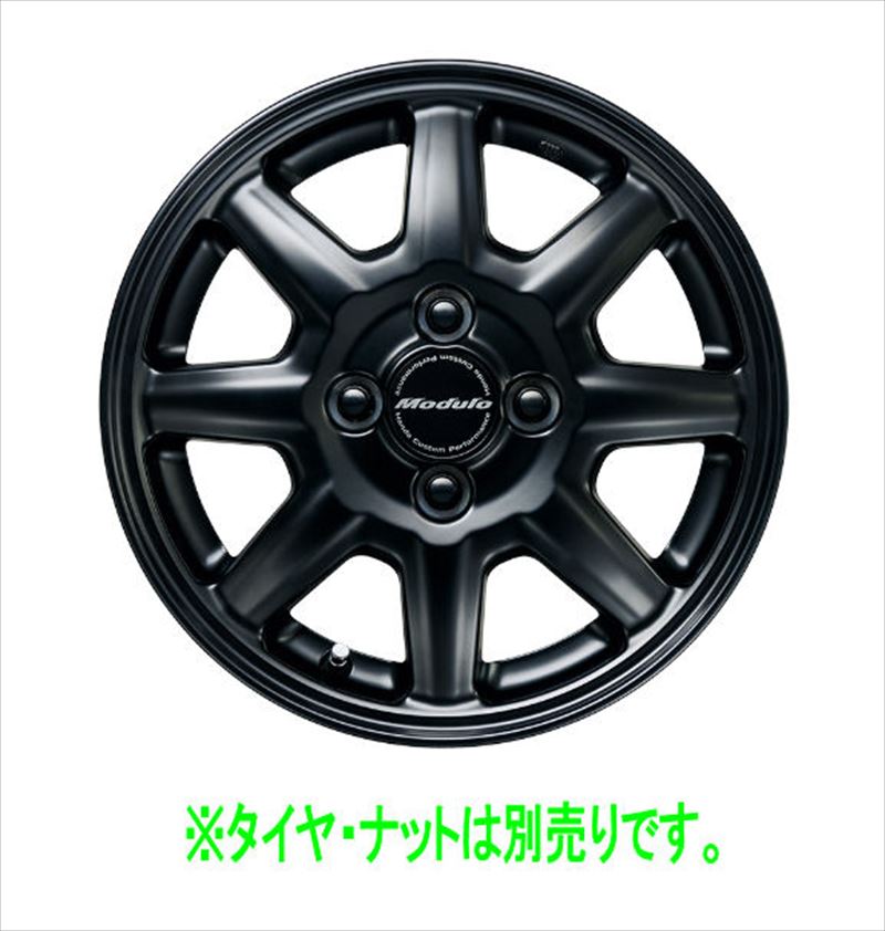 『NBOX JOY』 純正 JF5 JF6 14インチ アルミホイール ※MS-024ステルスベルリナブラック塗装※1本からの販売 パーツ ホンダ純正部品 メッキ 0 オプション アクセサリー 用品
