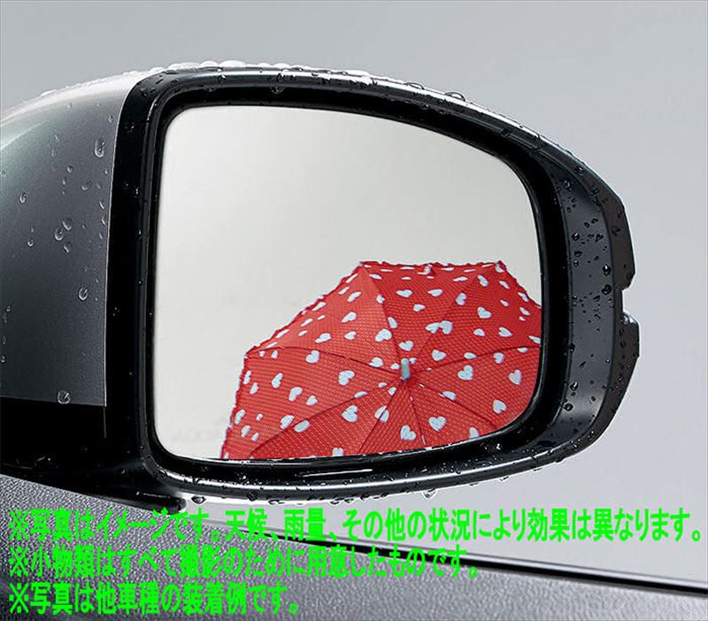 『NBOX JOY』 純正 JF5 JF6 アクアクリーンミラー ※FF車用 ※左右セット パーツ ホンダ純正部品 水滴 視界 ブルー オプション アクセサリー 用品