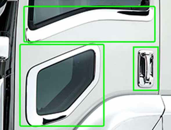 楽天市場】『ギガ』 純正 2PG-CYL77C-VX-〜 メッキコーナーパネル 左