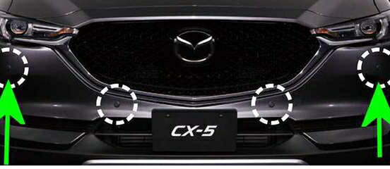 楽天市場 Cx 5 純正 Kfep Kf5p Kf2p パーキングセンサー フロント追加用 用のベゼル 1つのみ 取付キット センサーは別売 1台分は2個必要 パーツ マツダ純正部品 オプション アクセサリー 用品 株式会社 スズキモータース