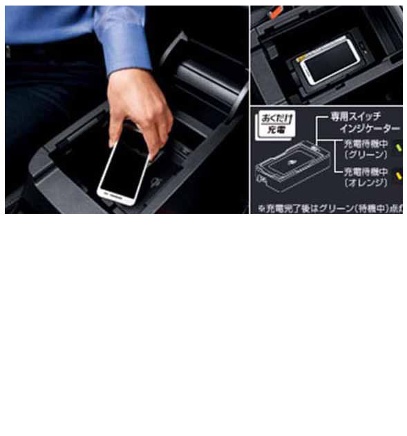 楽天市場】『ハリアー』 純正 AVU65W おくだけ充電 本体のみ 