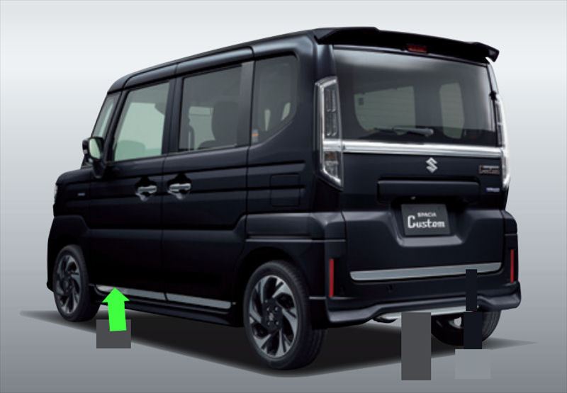 スズキ純正 スペーシアカスタムMK54S グリル 楽天市場】『スペーシア』 純正 MK94S MK54S スペーシア用