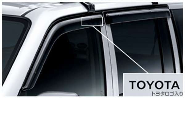 楽天市場】TOYOTA トヨタ 純正 サイドバイザー ベーシック 08611-52100