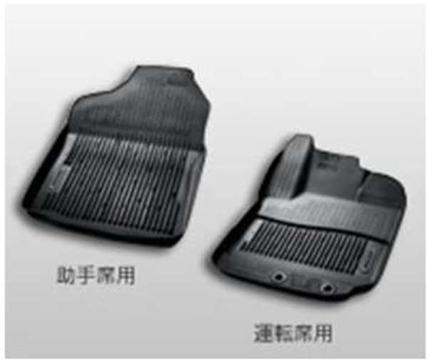 『サクシード』 純正 NCP160V スノー・レジャー用マット 縁高・フロント パーツ トヨタ純正部品 ゴムマット 泥 フロアマット succeed オプション アクセサリー 用品