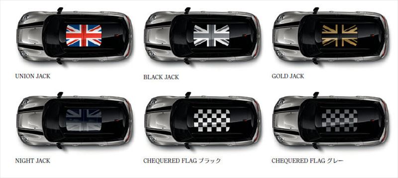 『MINI クラブマン』 純正 LV15M ルーフ・ステッカー パーツ MINI純正部品 シール デカール ワンポイント オプション アクセサリー 用品 20,460円
