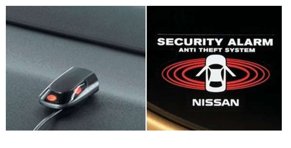 Theft system. Наклейка Nissan Alarm System. Nissan Security Alarm. Nissan Anti Theft System. Security Alarm Anti Theft System Nissan.