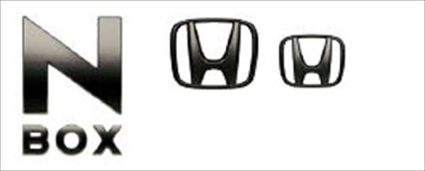 N Box 純正 Jf3 Jf4 ブラックエンブレム N Box用 Hマーク 個 車名エンブレム ブラッククローム パーツ ホンダ純正部品 ドレスアップ ワンポイント オプション アクセサリー 用品 Yachtingeurope No