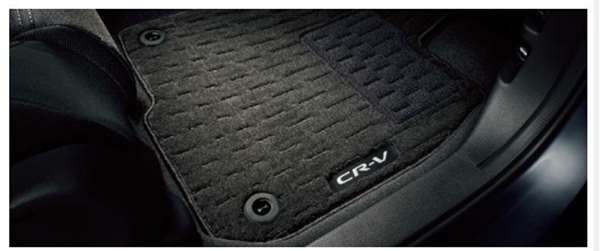 『CR-V』 純正 RT5 RT6 RW1 RW2 フロアカーペットマット スタンダードタイプ 7人乗り仕様車用（フロント・リアセット） パーツ ホンダ純正部品 フロアカーペット カーマット カーペットマット オプション アクセサリー 用品