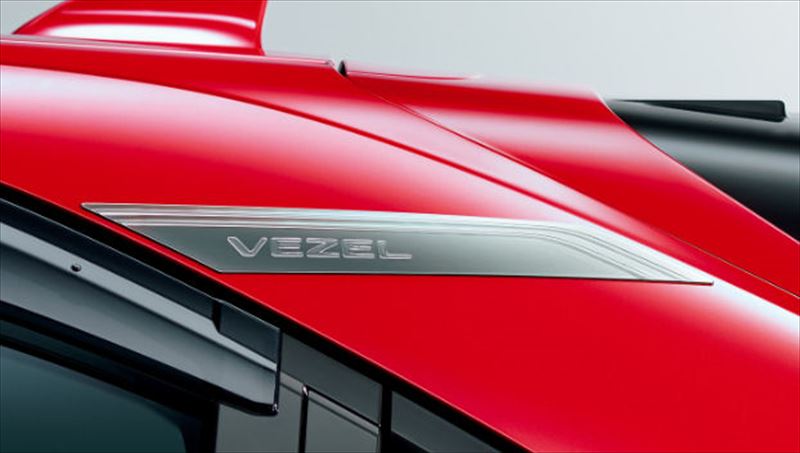 『ヴェゼル』 純正 RV4 RV5 RV6 Cピラーデカール ※左右セット パーツ ホンダ純正部品 ステッカー シール ワンポイント オプション アクセサリー 用品