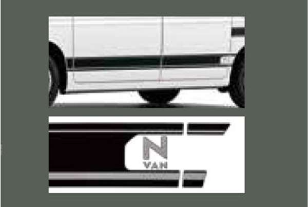 『N-VAN』 純正 JJ1 JJ2 デカール ブラックライン パーツ ホンダ純正部品 ステッカー シール ワンポイント オプション アクセサリー 用品|株式会社 スズキモータース