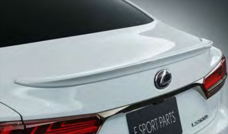 『LS』 純正 GVF50 GVF55 VXFA50 VXFA55 TRD リヤスポイラー パーツ レクサス純正部品 ルーフスポイラー リアスポイラー オプション アクセサリー 用品