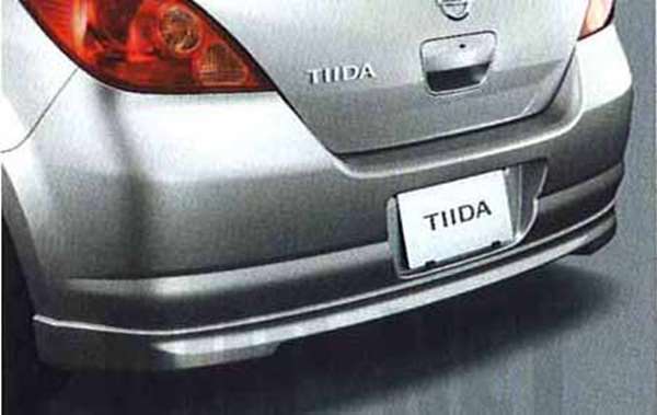 『ティーダ』 純正 HR15 MR18 リヤアンダープロテクター パーツ 日産純正部品 TIIDA オプション アクセサリー 用品