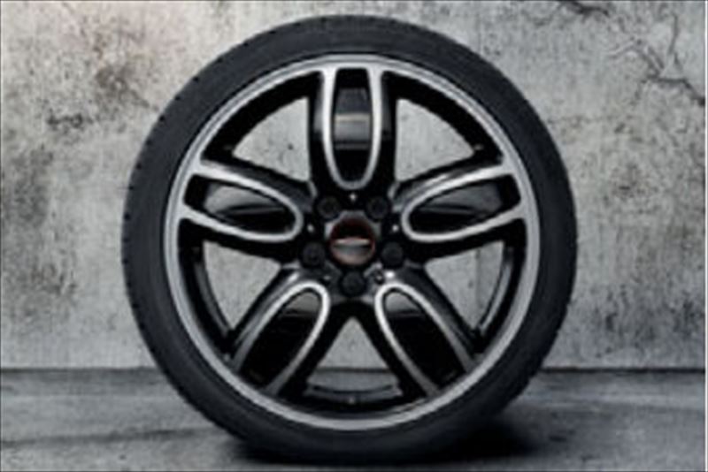 『MINI 3ドア MINI 5ドア』 純正 XU15MW John Cooper Works カップ・スポーク 2トーン 509 7J×18アロイ・ホイール ※1本より ※センターキャップ、エアバルブ別売 パーツ MINI純正部品 電球 照明 ライト オプション アクセサリー 用品