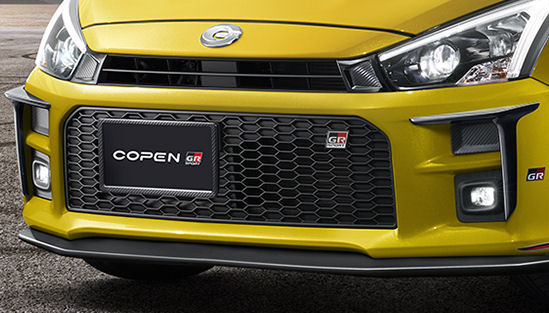 コペンGRフロントコーナースポイラー TRD GR COPEN (GR コペン) LA400K 用 TRD GRフロント