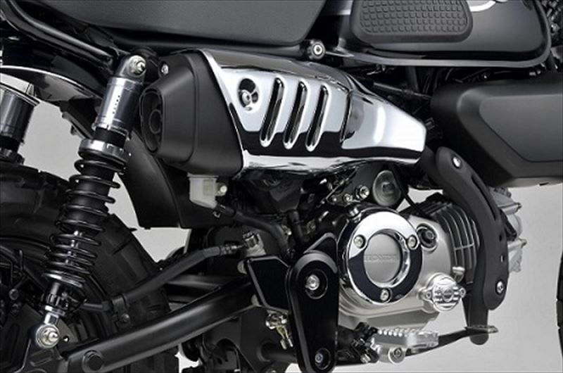 『モンキー 125cc』 JB03 社外品 SP武川 スポーツマフラー（ノーマルルックスタイル) ※エキゾーストパイプガスケット付属 HONDA_2輪 パーツ 排気 パワーアップ 重低音 オプション アクセサリー 用品